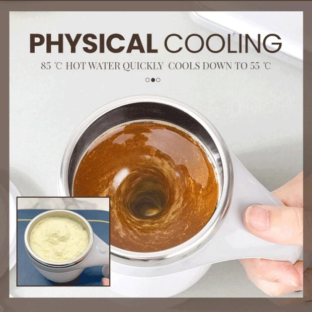 Rotating Magnetic Water Cup By Houseye